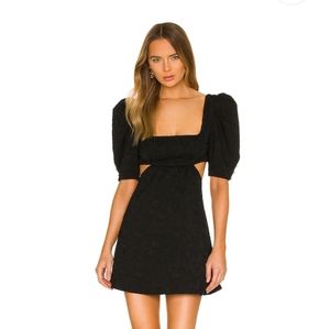 MAJORELLE  Revolve Tillie Mini Dress Color Black Size M